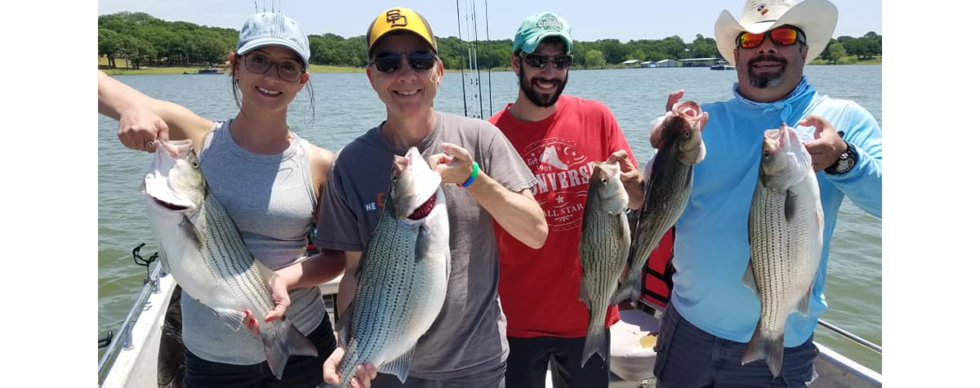 Early Summer-Lake Lewisville Fishing Guide Report